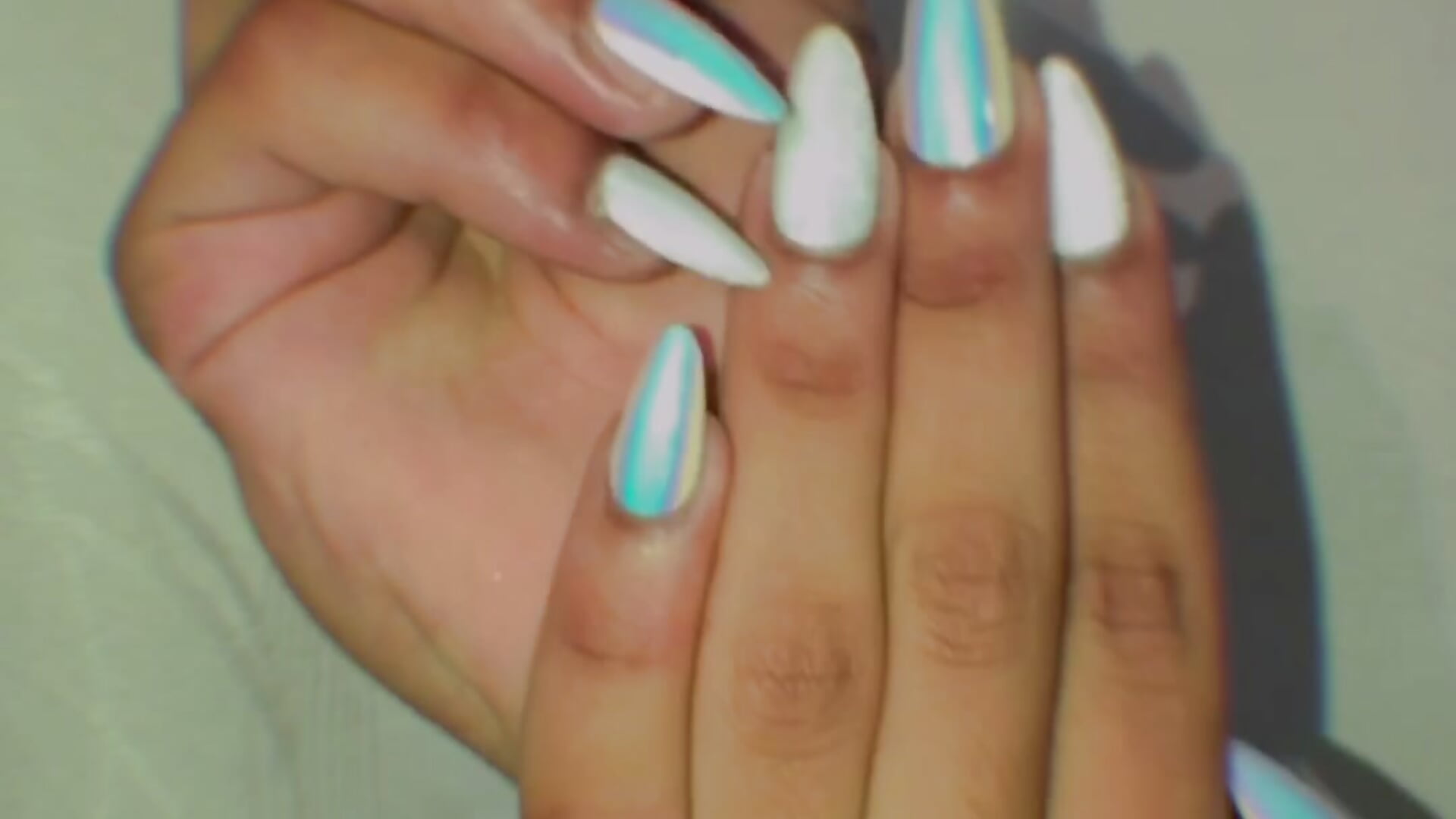 My cute nails ✨🌈 - video by Sarahis_Valentina cam model