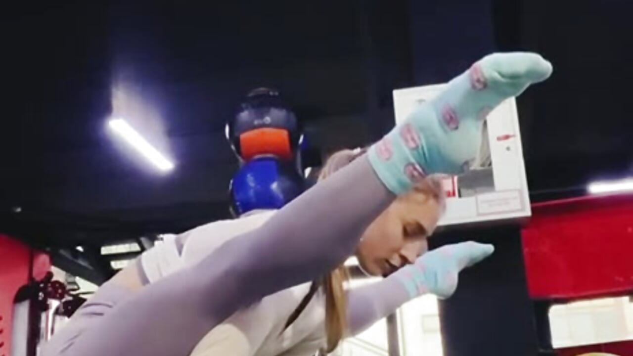 today I'm in the gym - video by amilia-sexygirl cam model