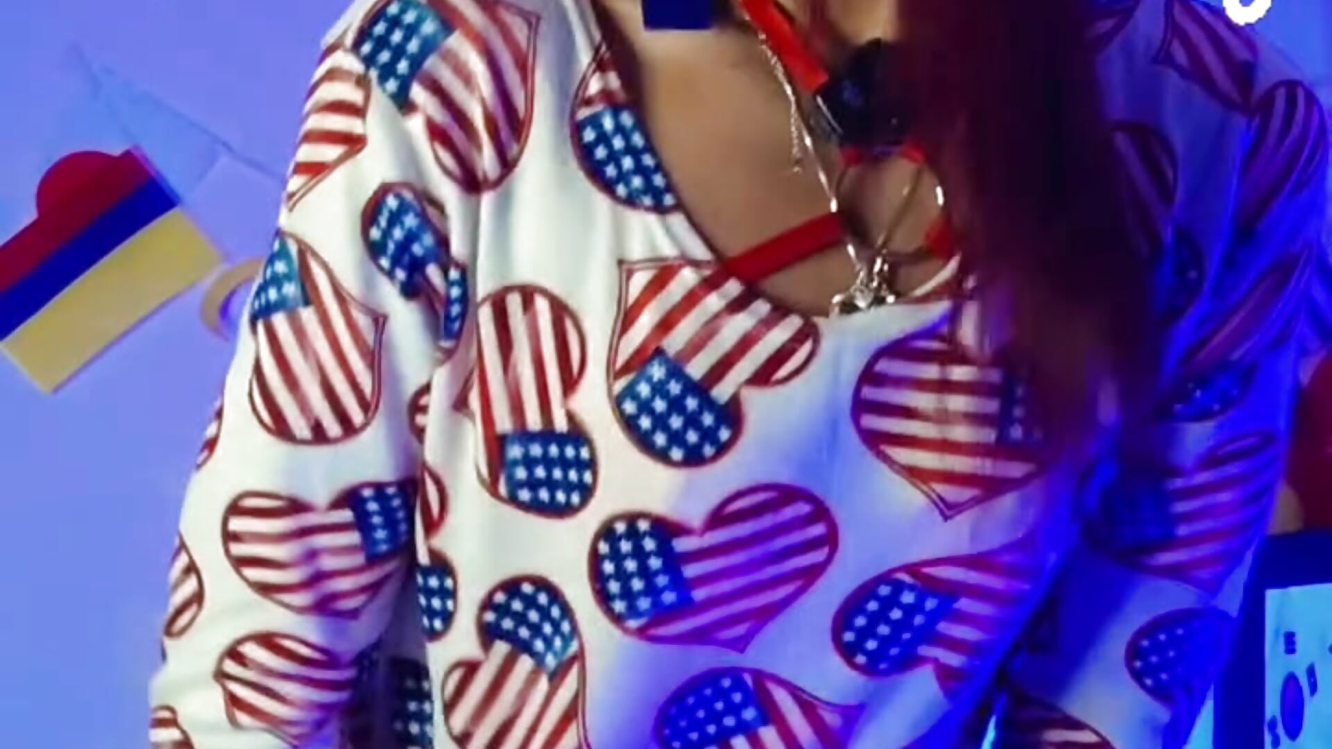 Happy Independence Day, July 4th - video by hannapettit cam model