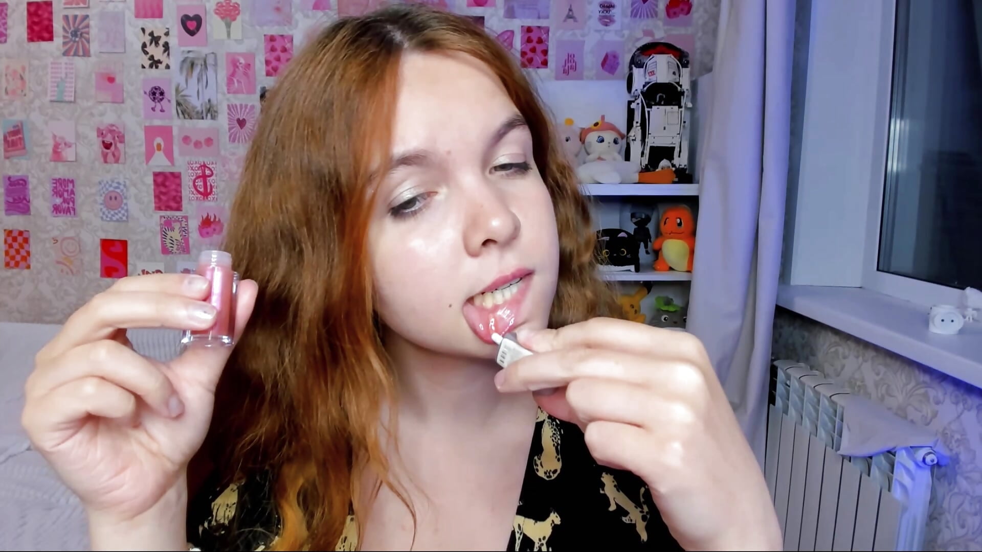 lipstick teasing💄 - Sirena_Rose 캠 모델의 동영상
