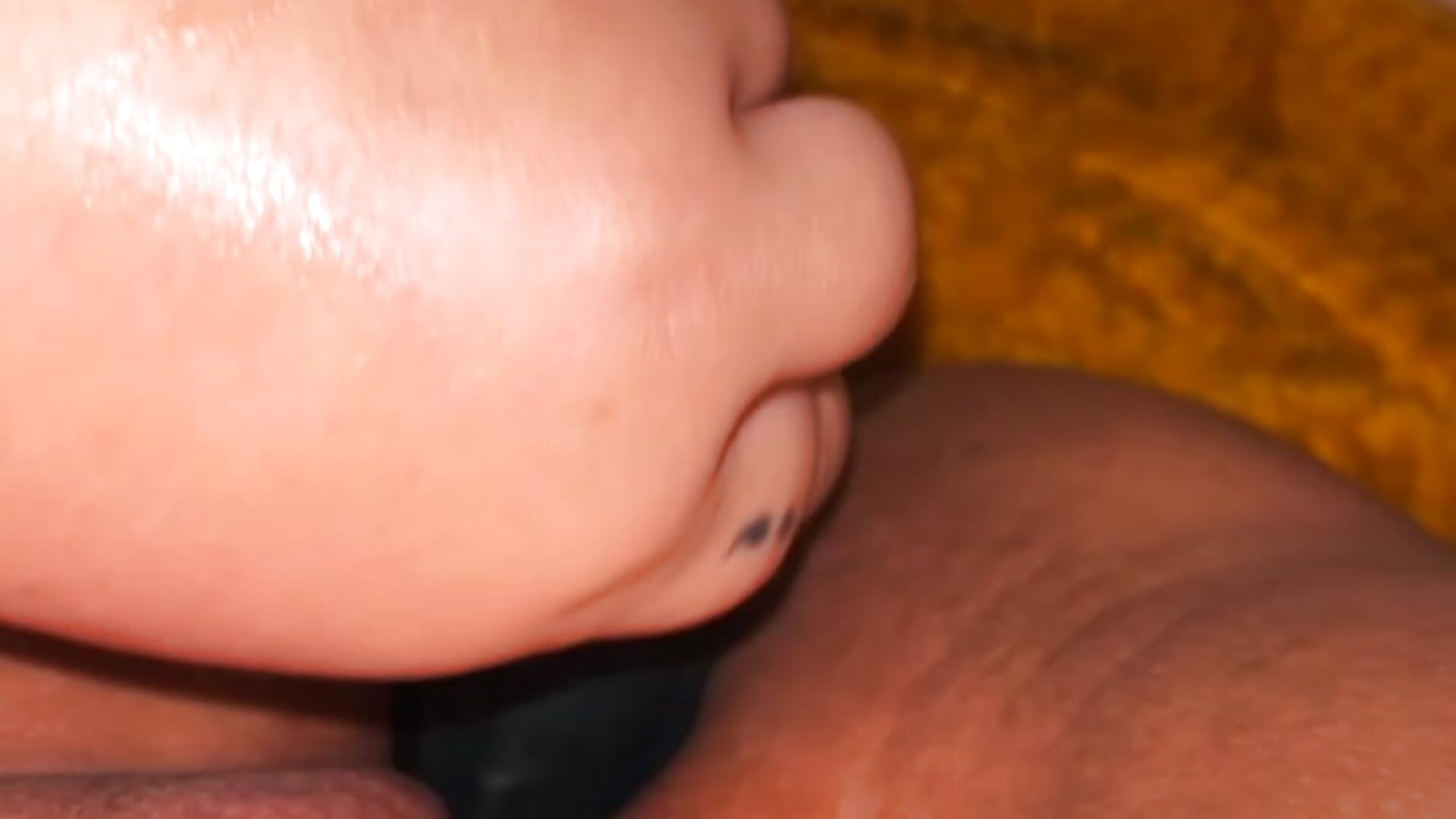black dildo inside x - video by LillyMaexx cam model
