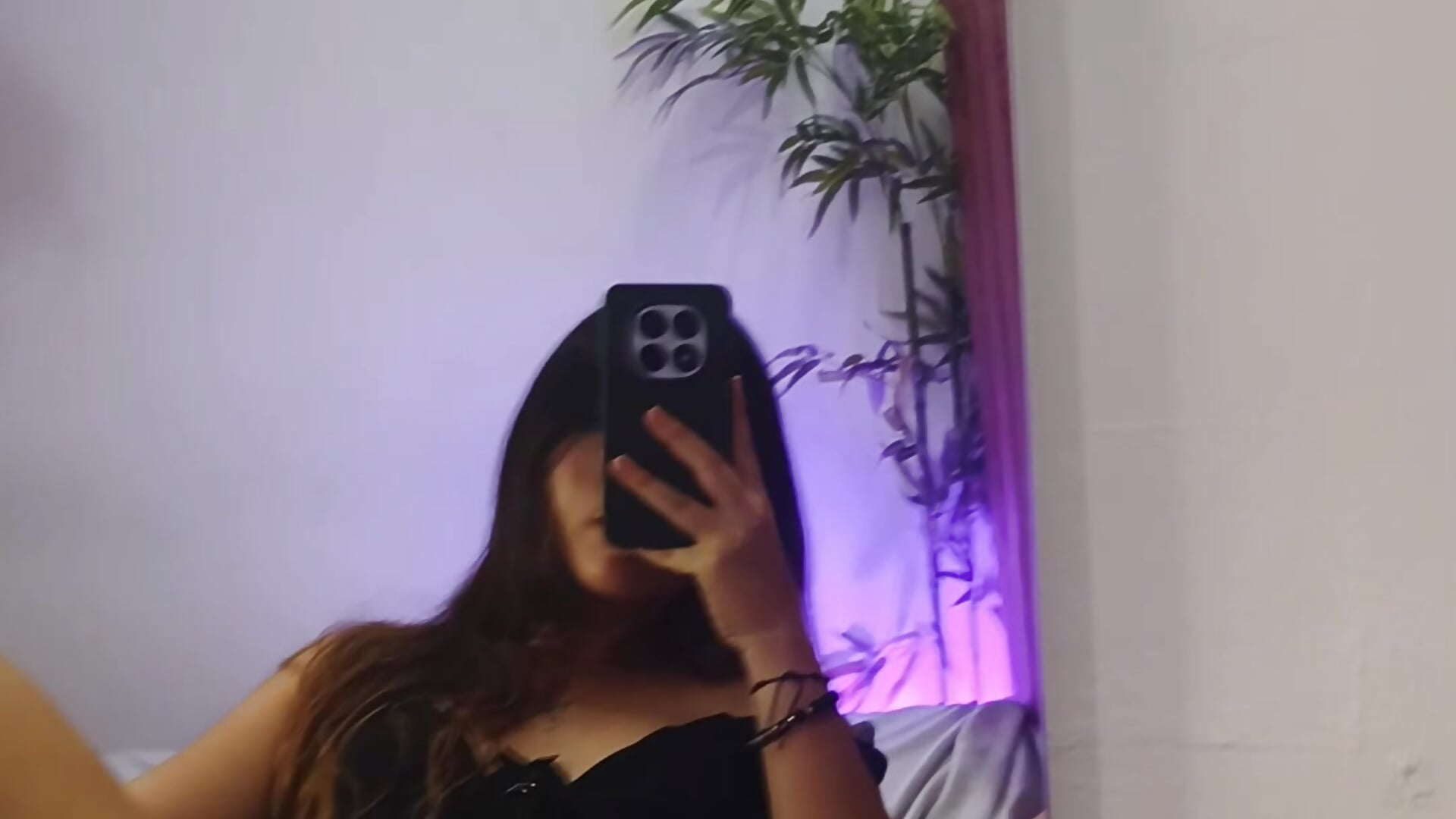 fuck pussy with dildo in mirror