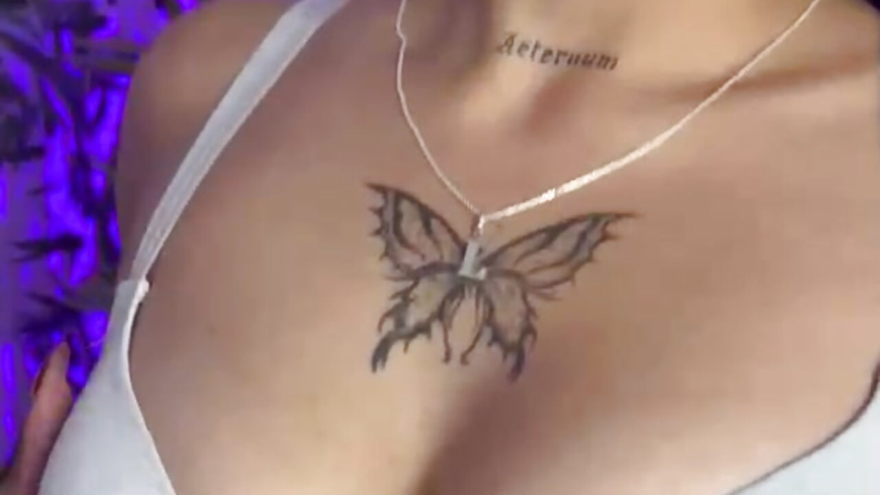 Sexy tatto – video modela na kameri Candy_ec