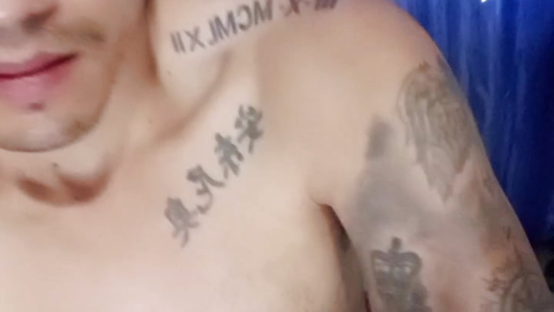 my tattoos - video by andres_dirtylover cam model