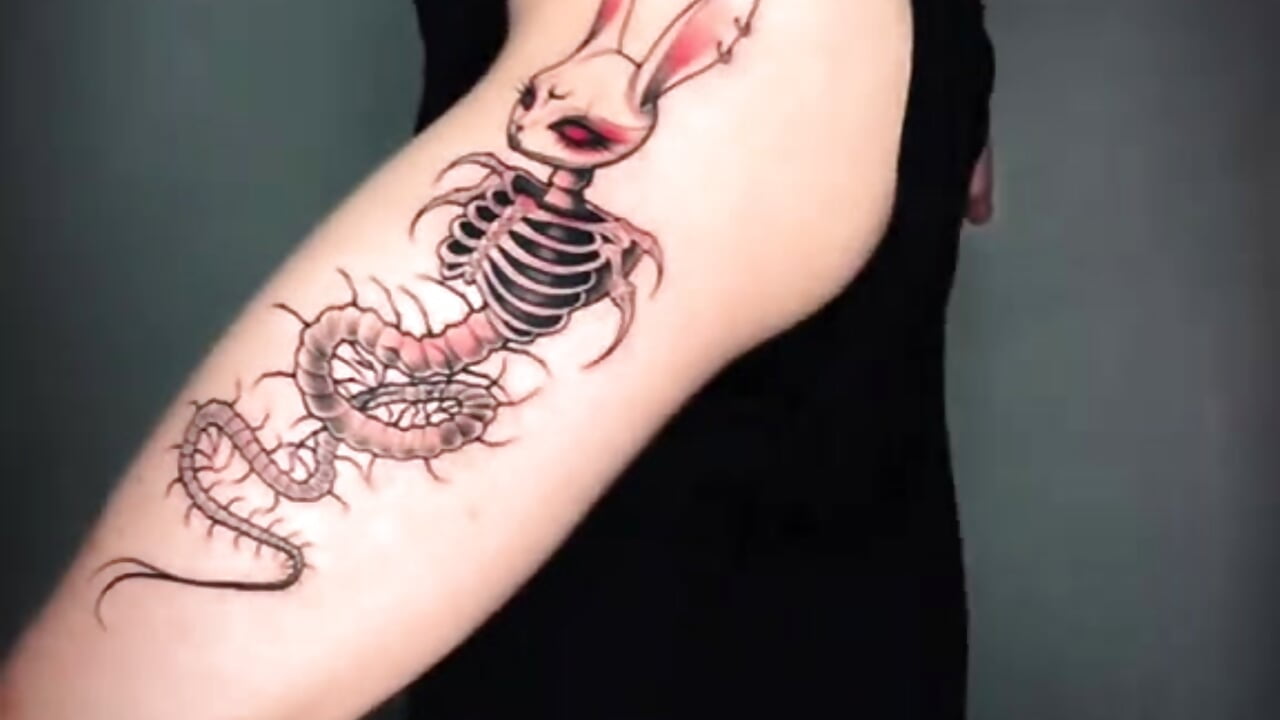 new tattoo - βίντεο μοντέλου secrettt_poison