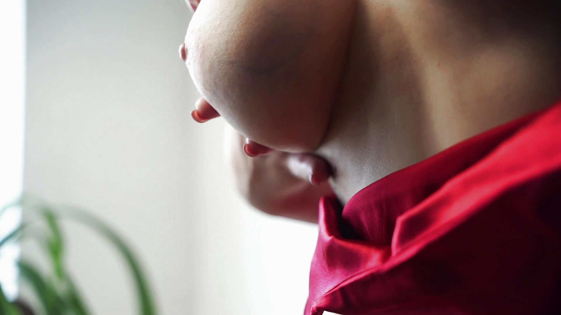 A hot show in a red dress - βίντεο μοντέλου alexis_bess