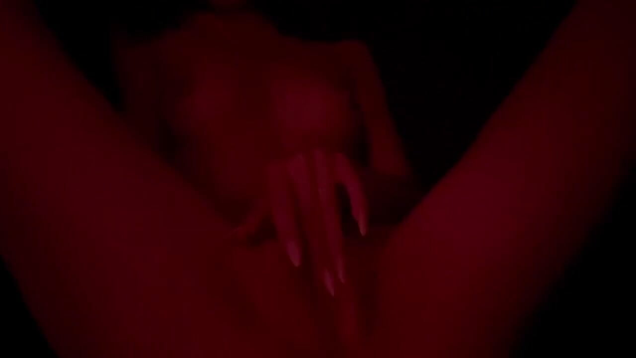Close-up masturbation