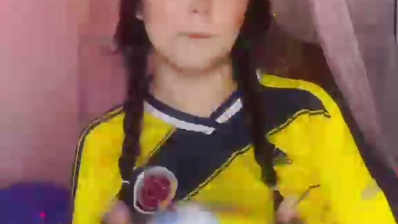 Futball  Colombia - video di ginger_honey_ modella di cam