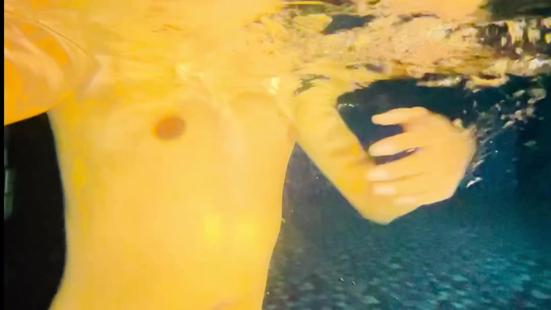 Just feeling the water