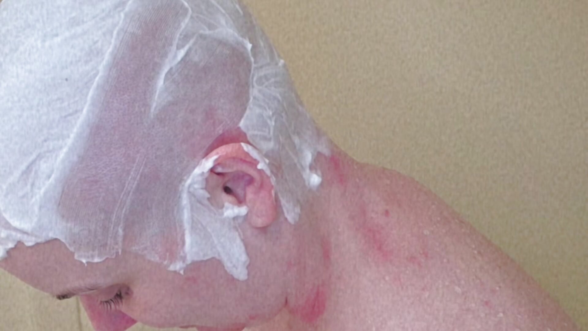 Sexy Razored Head Shaving video!! - video by RedRideher23 cam model