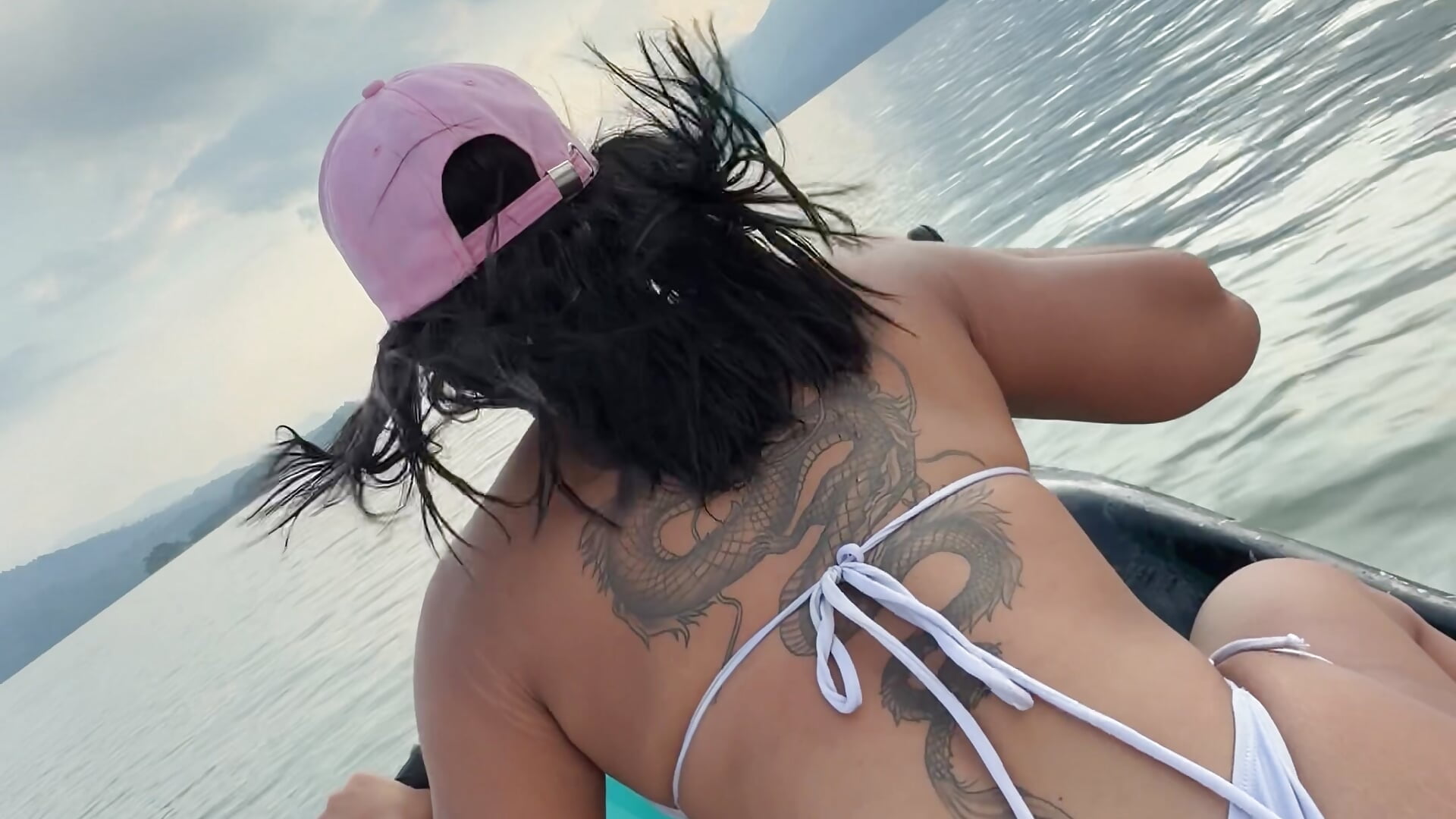 "My butt keeps bouncing on the jet ski." 😄🌊🏖️
