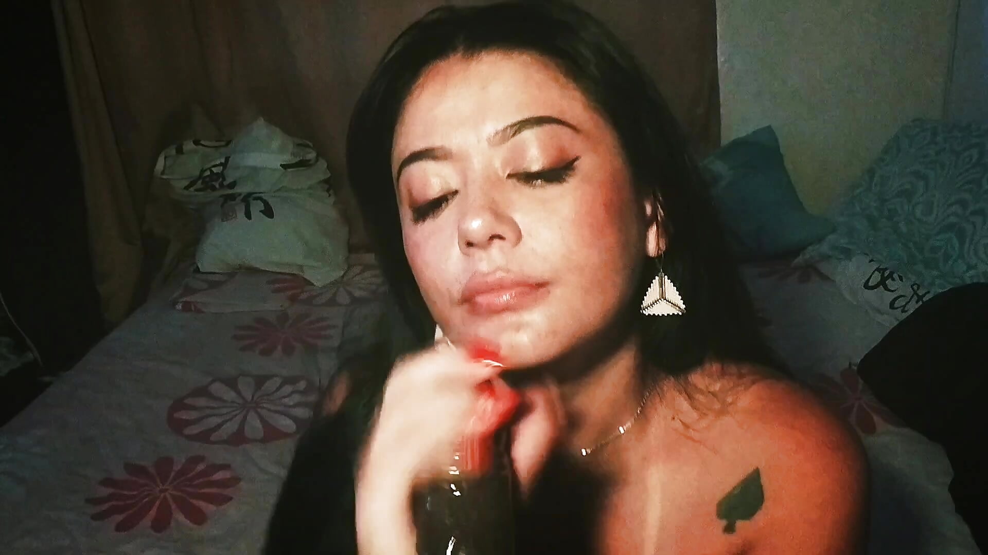 Hot blowjob with My black dildo - Video von LauraToro_ Cam-Model