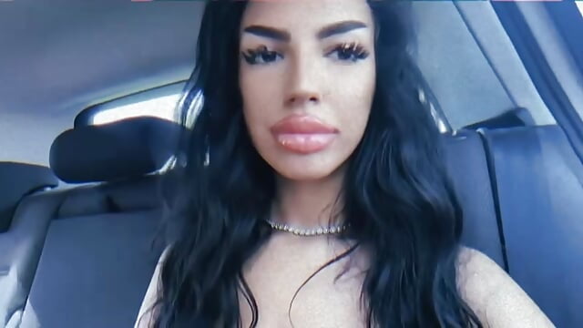 Dangerous view from the passenger seat 🚗 - video by XiaraBlaze cam model