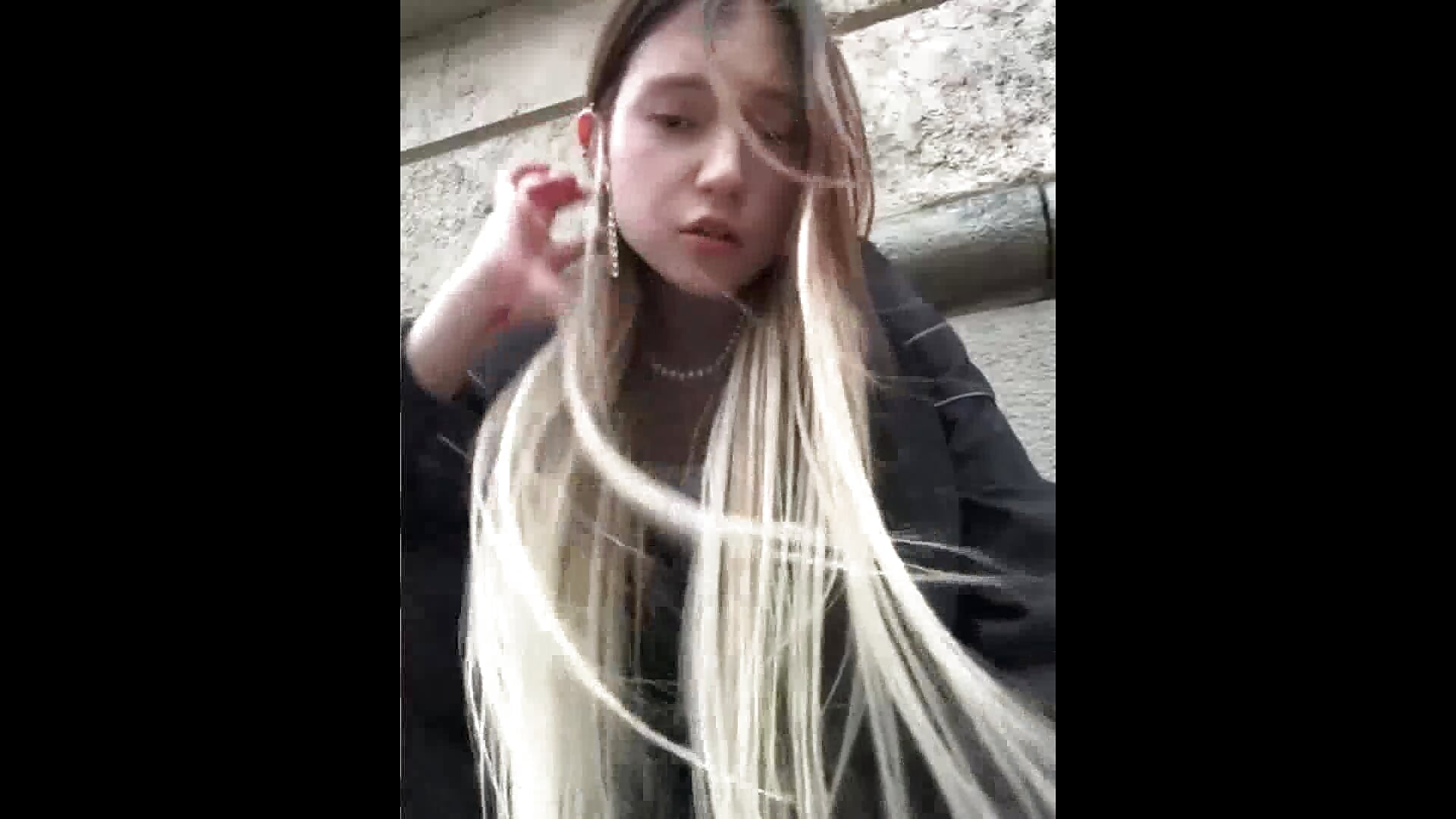 Glad to see u on the street 😋 - video by nancy_chancy cam model