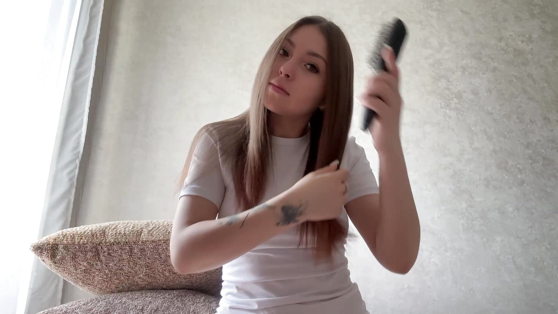 my hair:) - video van DreamyPeachy cam-model