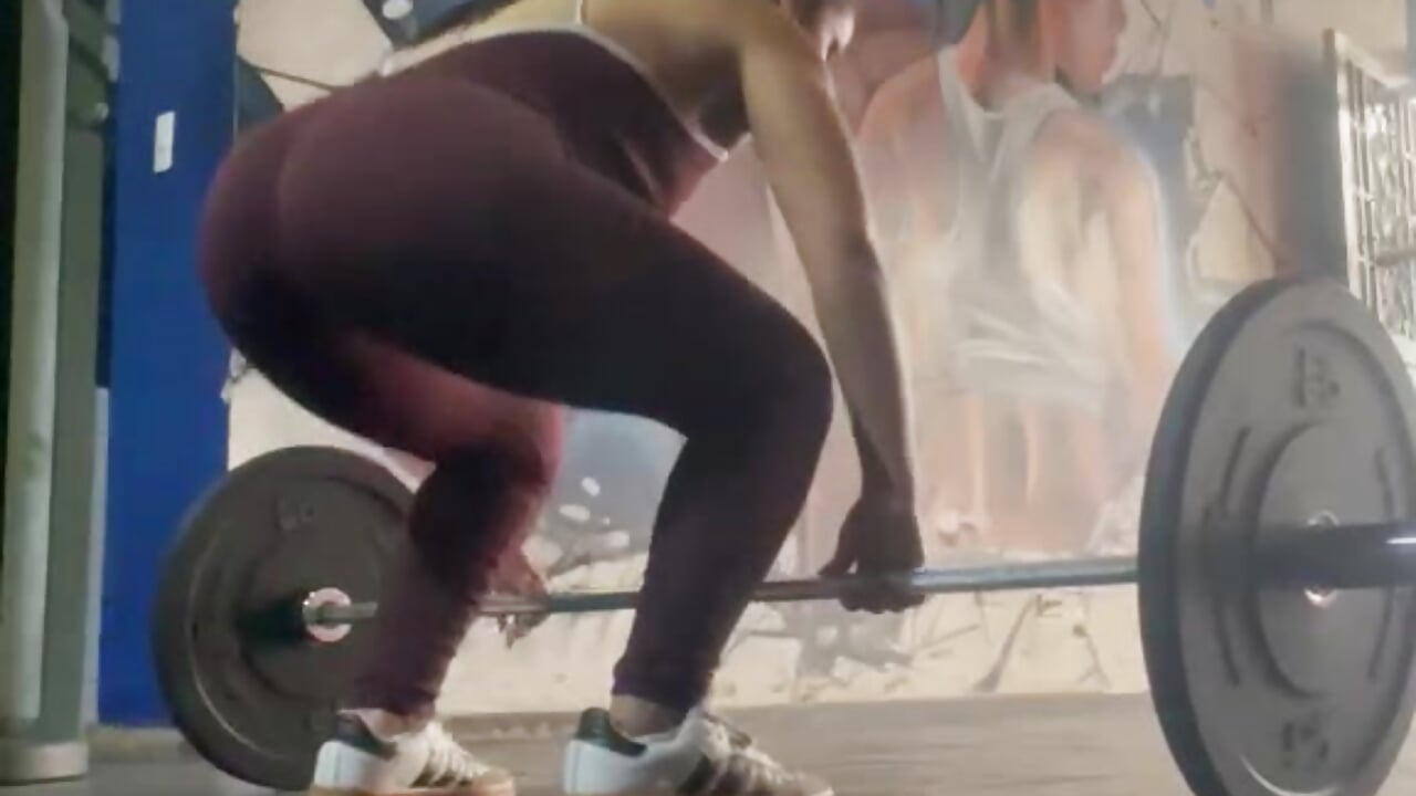 gym - vídeo de la modelo de cam KarinaPrincess