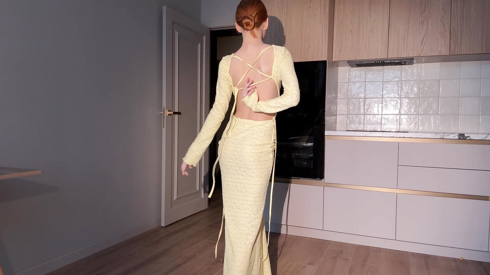 From dress to nude