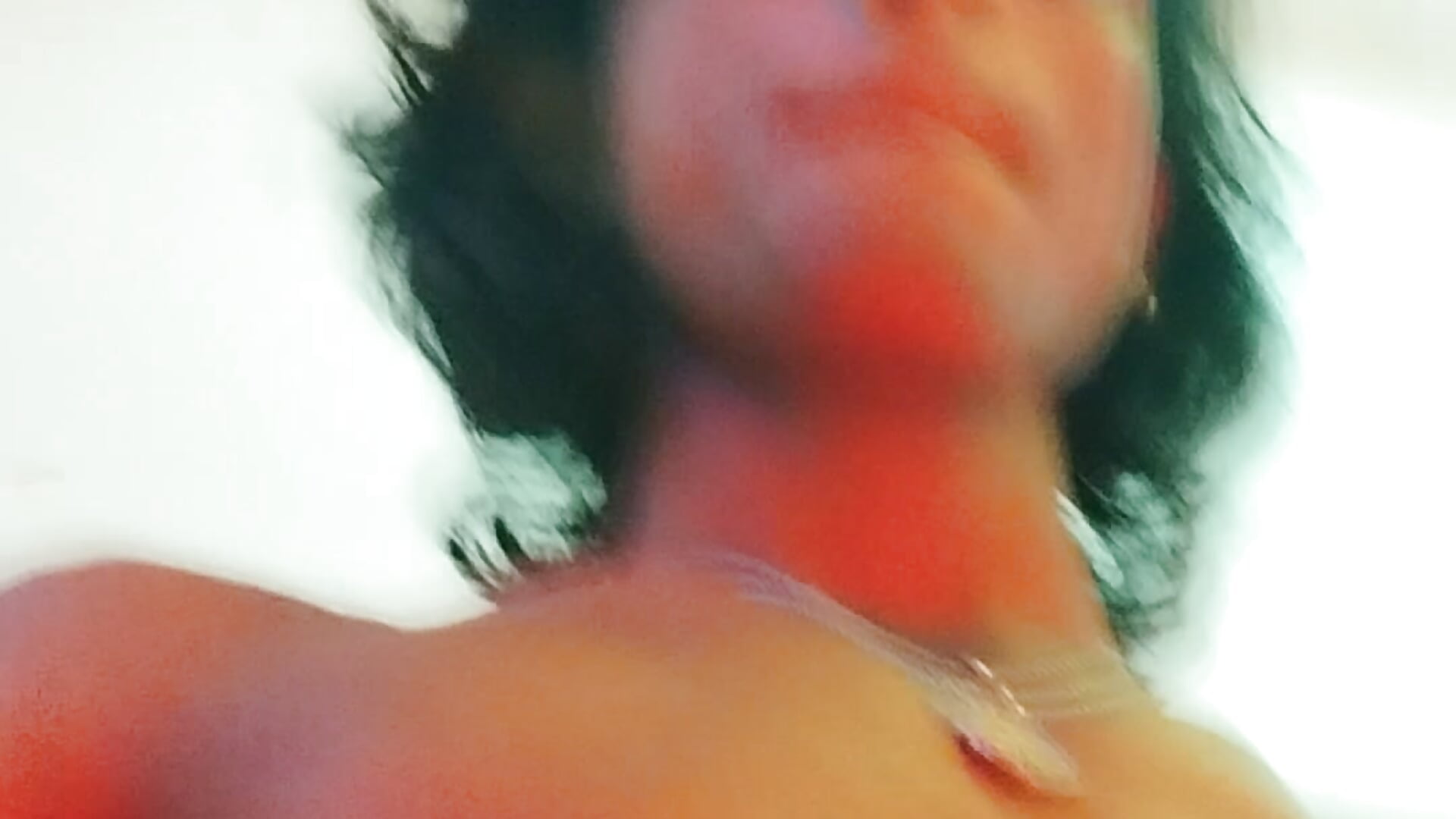 Started from the face then biceps , then abs... Then jerking my HUGE cock (with face)