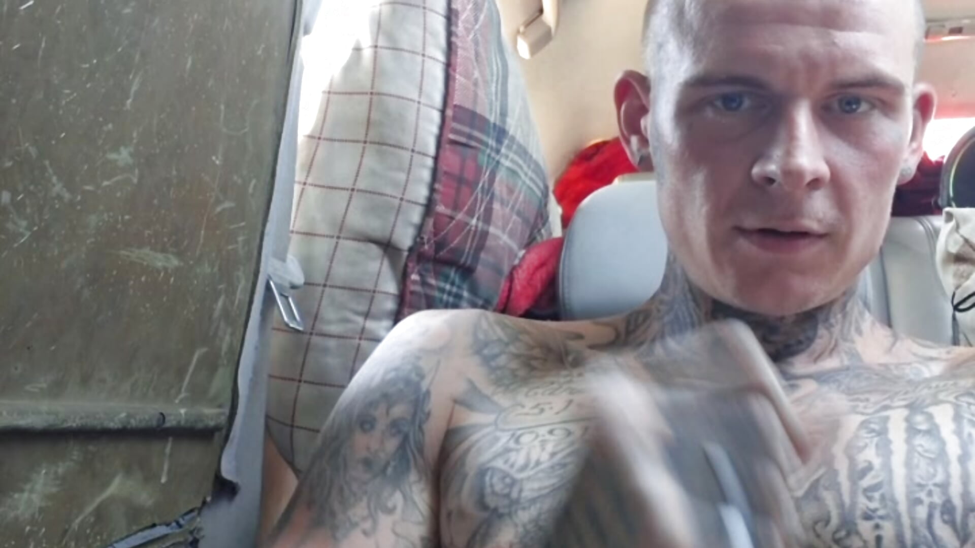 Jerking off to my own sex tape talking dirty until I cum. Hard - video by JitteryCamp49 cam model