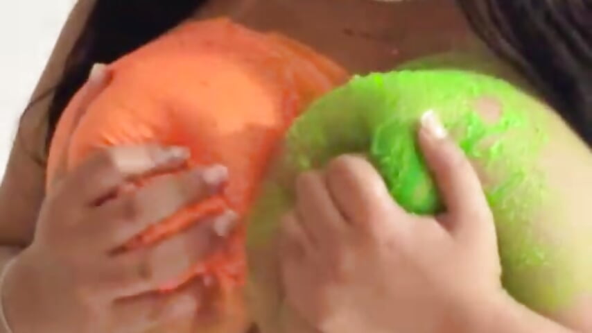 Do you like my color boobs ? - video by KarinaOficiaLL_ cam model