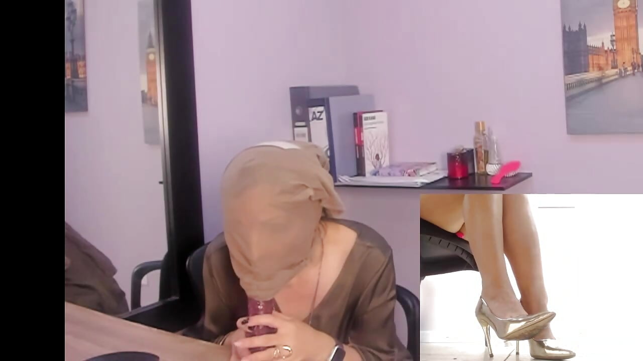 Pantyhose on my face! Greta