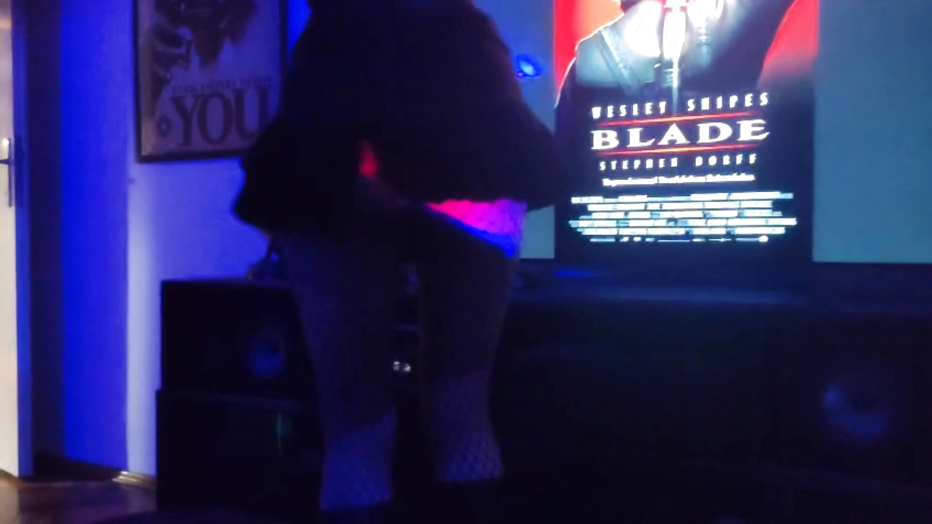 dancing to music and ass