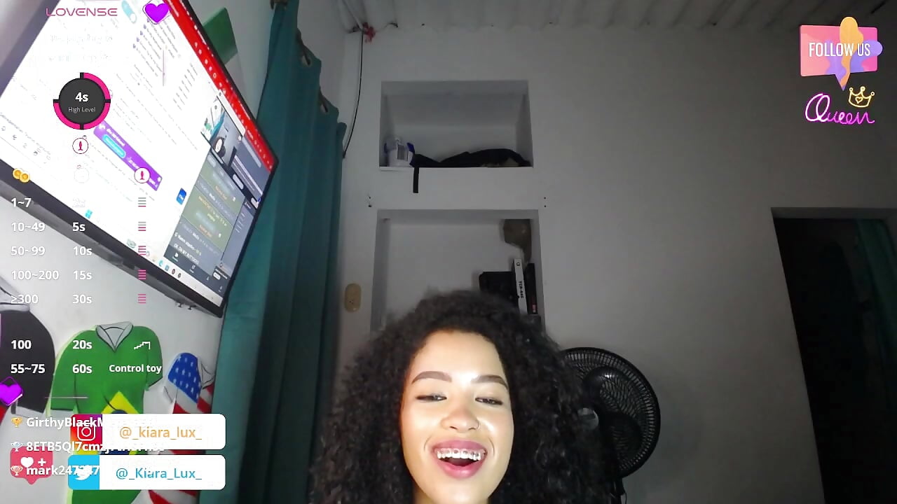 kiara - clip cu Kiara-Lux model videochat