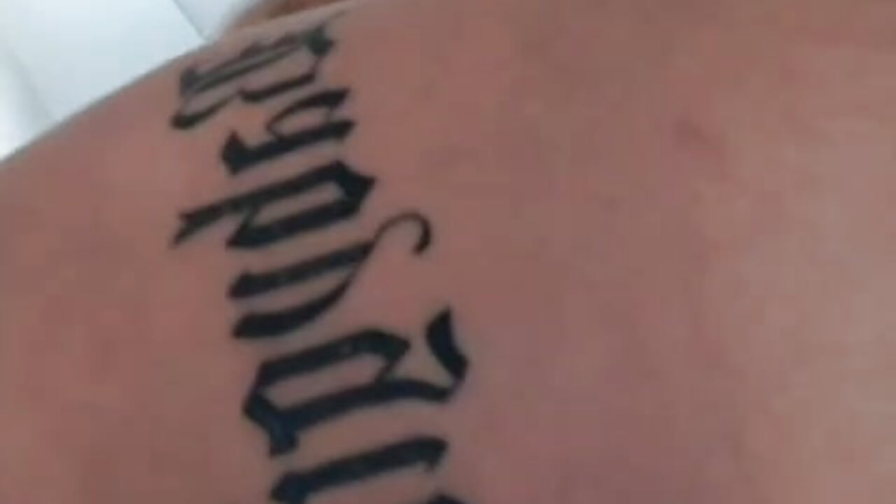 My tattoos - video by MilaSilverman cam model