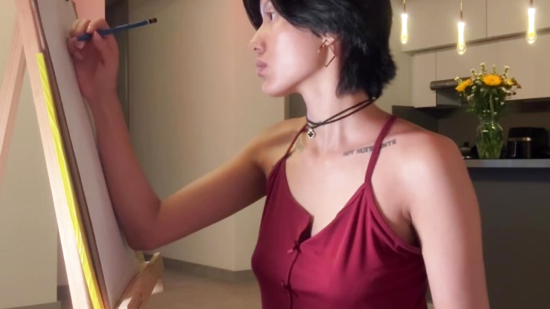 Sweet Obsession 🌙🎨🖌️ – video od webkamerové modelky evamorettii