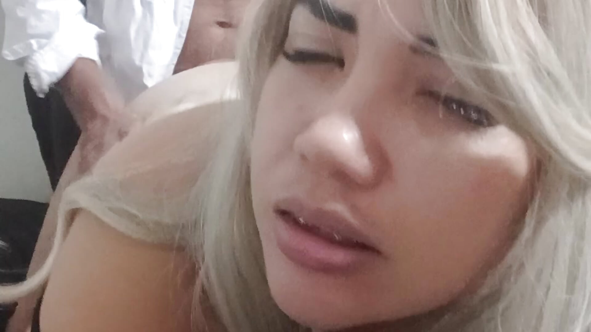 Sexo creampie face