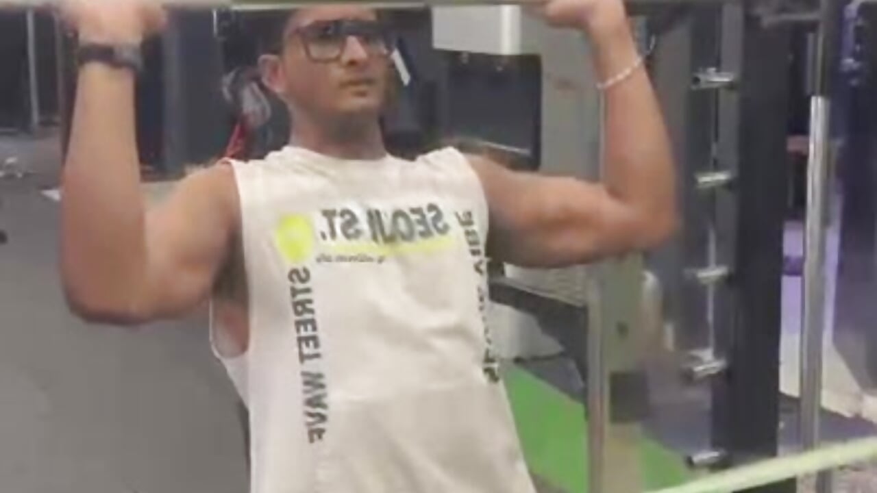 Exercises in gym – video od webkamerové modelky brownieboyh9