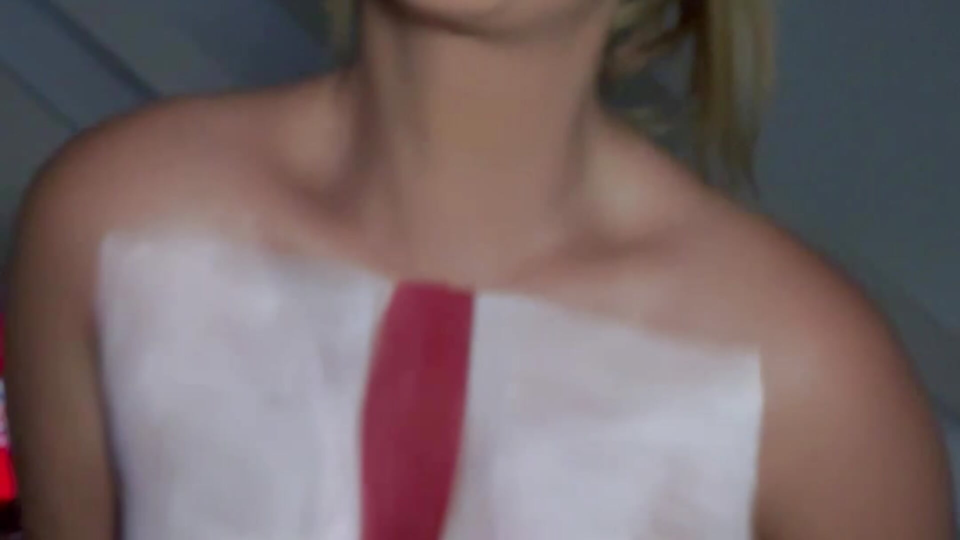 ‘It’s coming home’ shaking tits flag