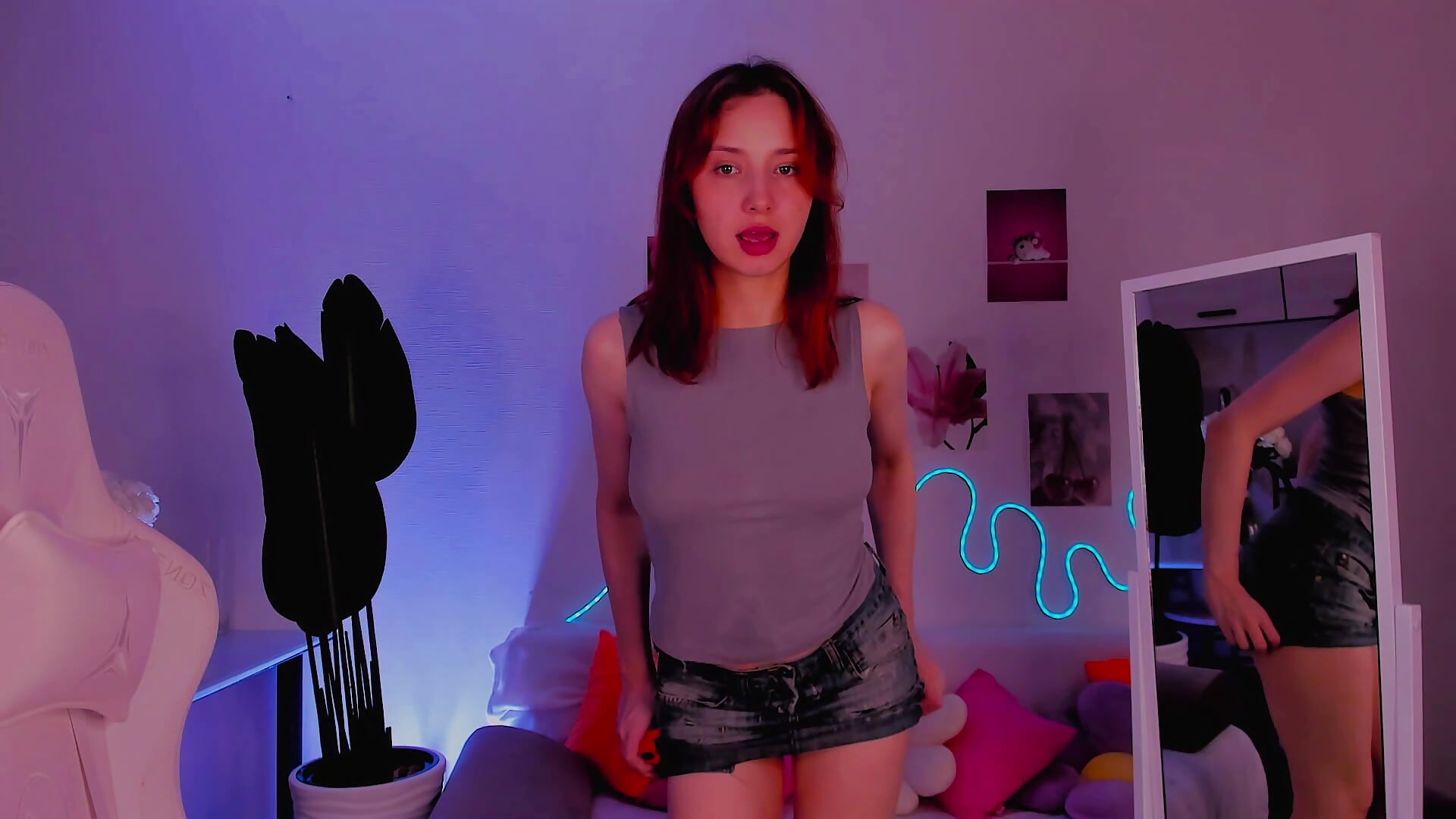 Having fun on my live - clip cu LittlePeach007 model videochat