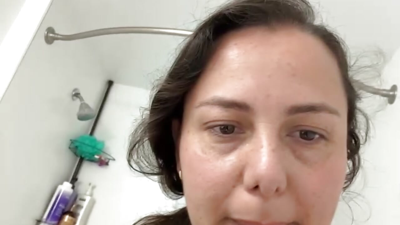 showing my ass and my pussy hole while having a cup inside my pussy