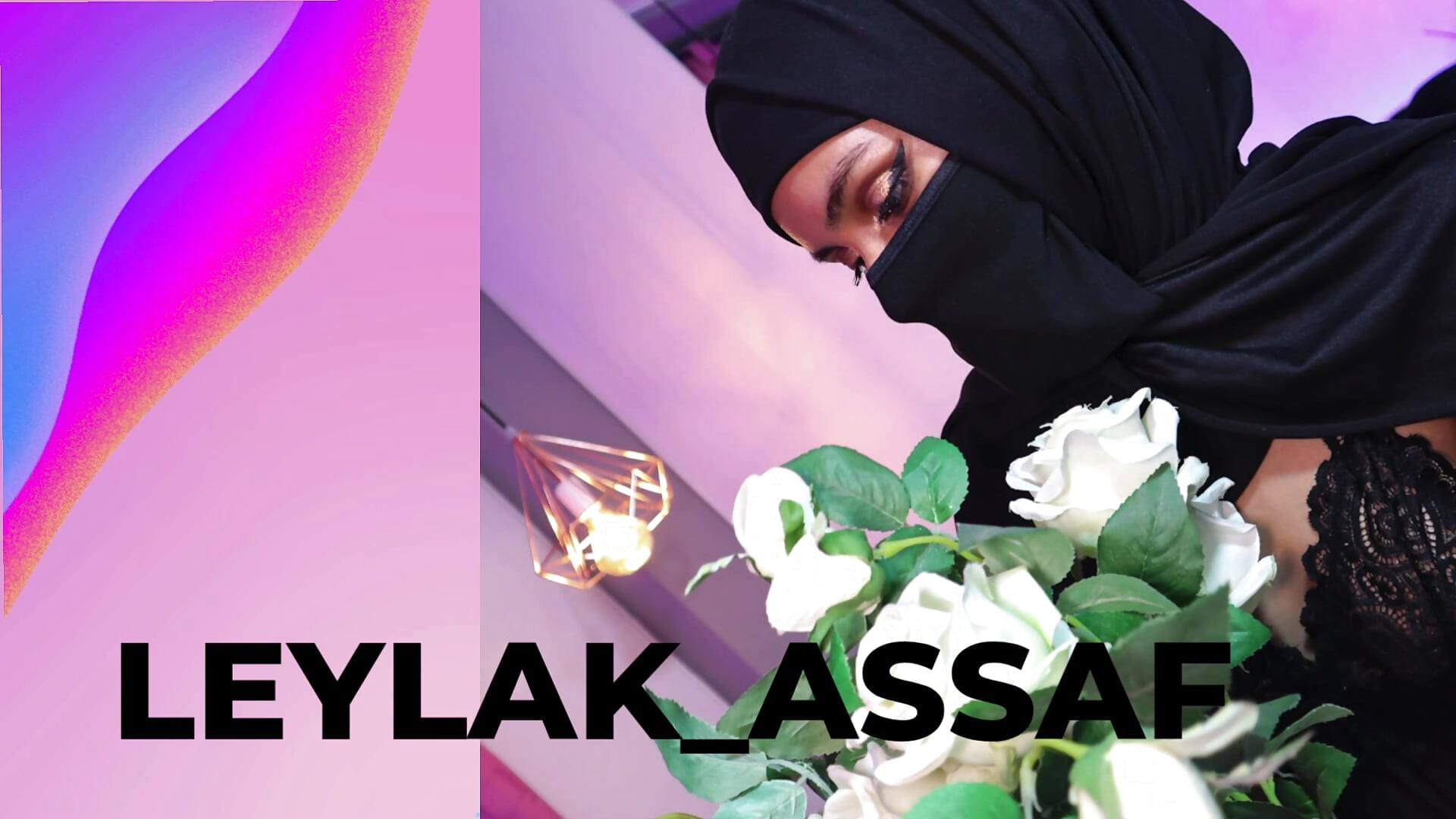 Morado Rosado Blanco Degradado Tiendas Video Promocional - video by leylak_assaf cam model