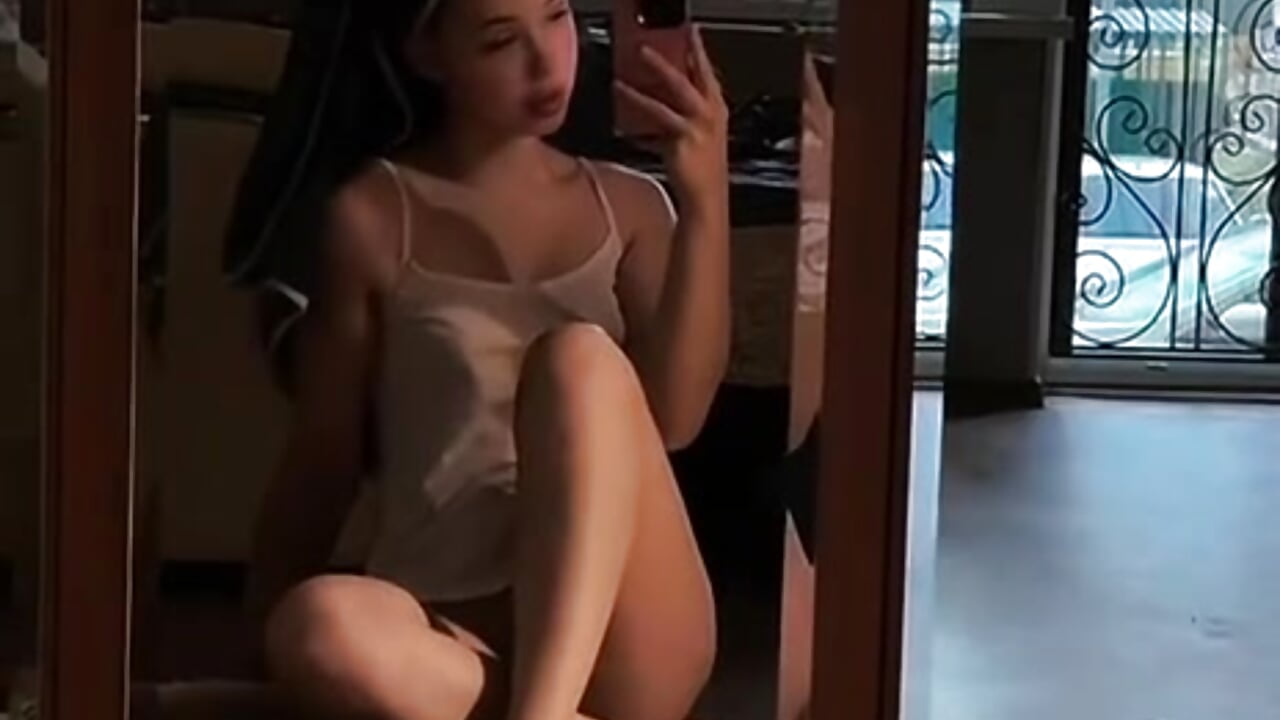 After shower - clip cu Lina_Banks model videochat