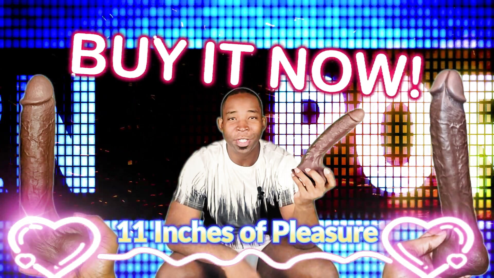 Clip(censored) - Giant 11in Dong Pounding Chris Booty Hole Wide - video by blkbama73 cam model