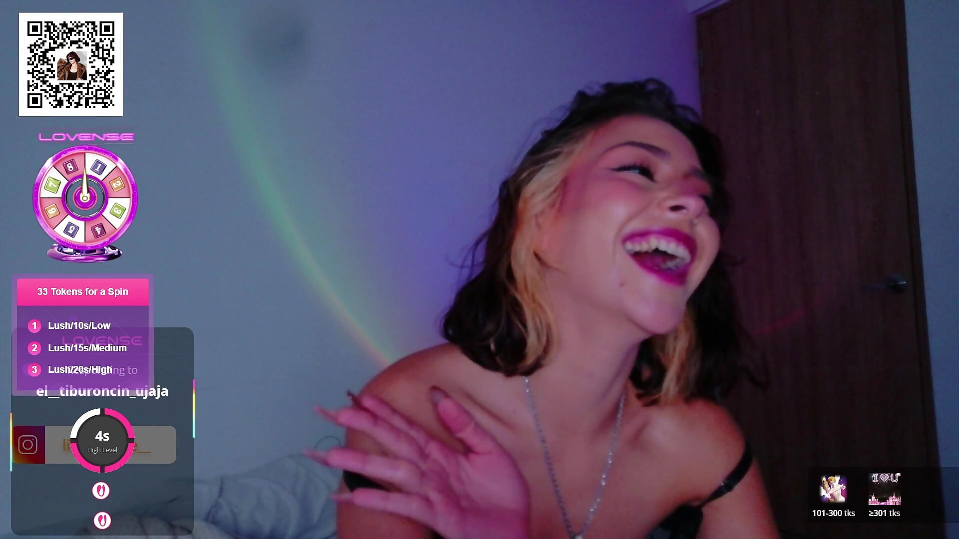 YOU ALREADY KNOW WHAT I LIKE – video modela na kameri lilithselene