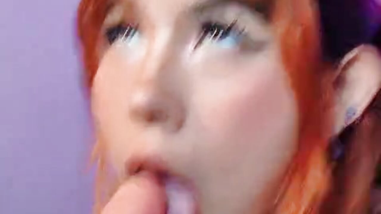 little blowjob 💦 - video by dahlia_grey cam model