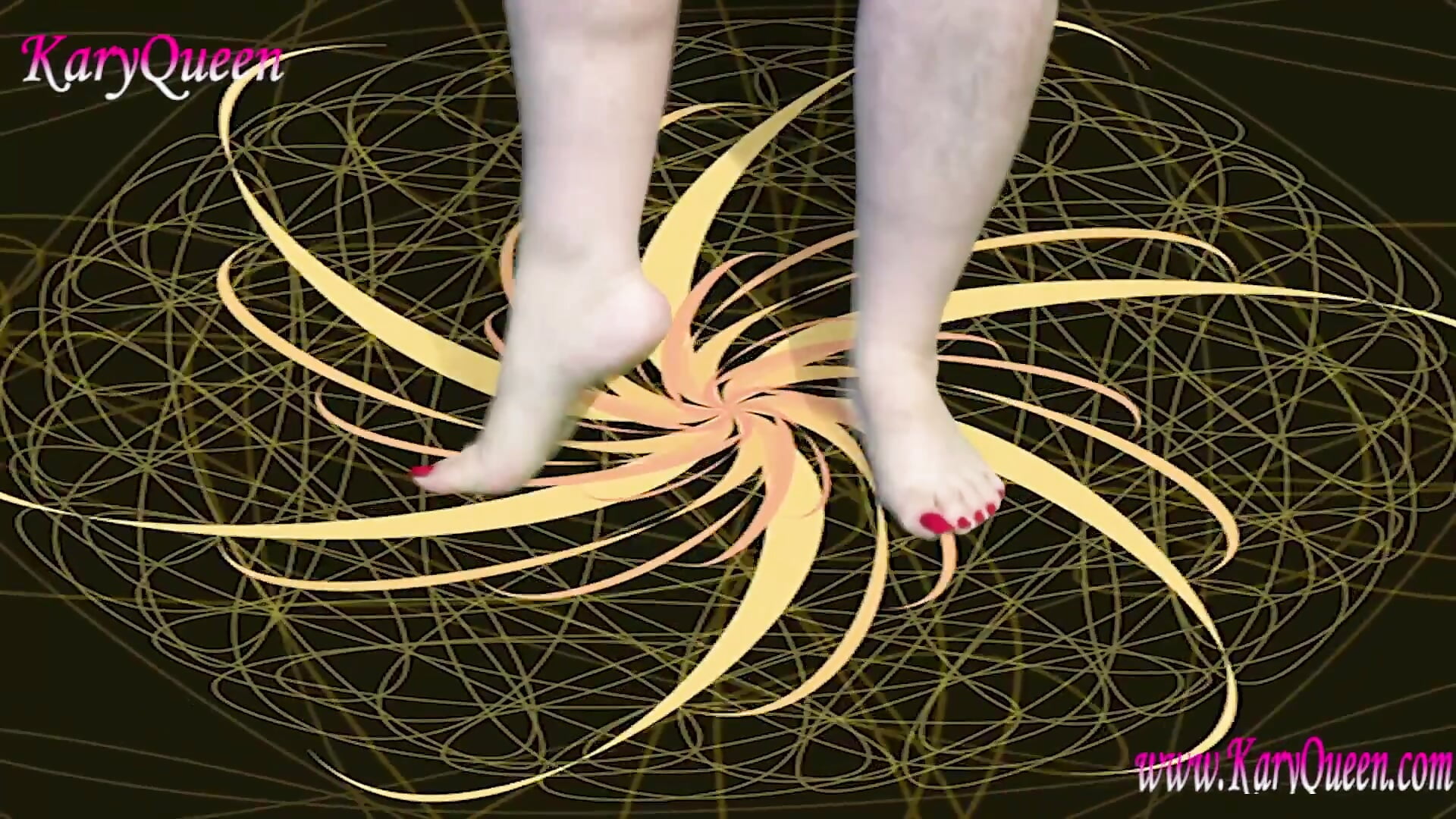 Kary Queen Sexy feet - video di KaryQueen modella di cam