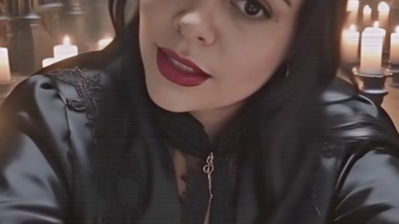 Gotika - clip cu Hotpeppermint model videochat