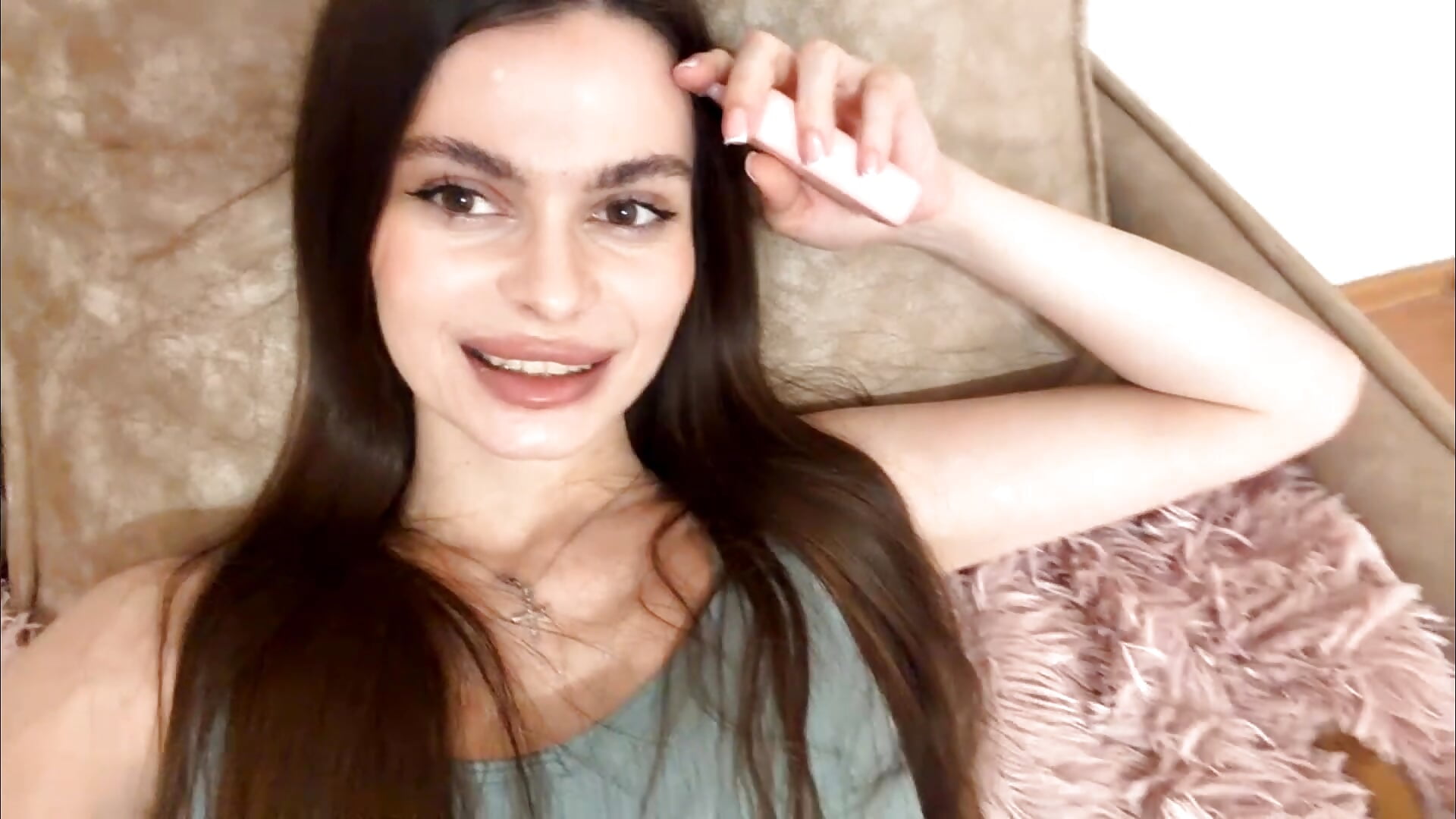 Me at my streams <3 - clip cu SwishCircular model videochat