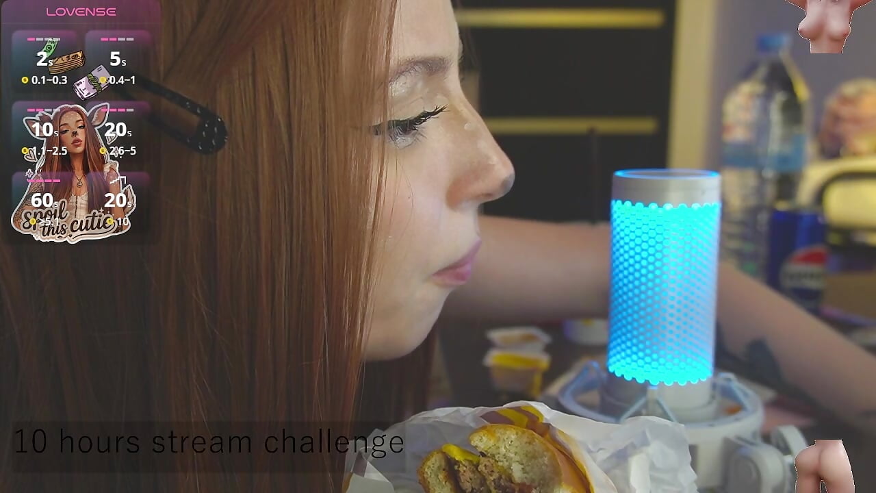 ASMR EATING - video by lissaparadise cam model