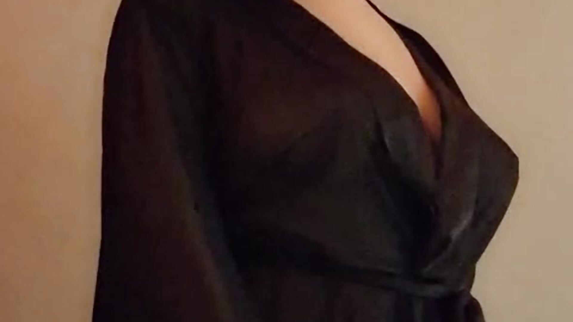 Almost transparent robe:3