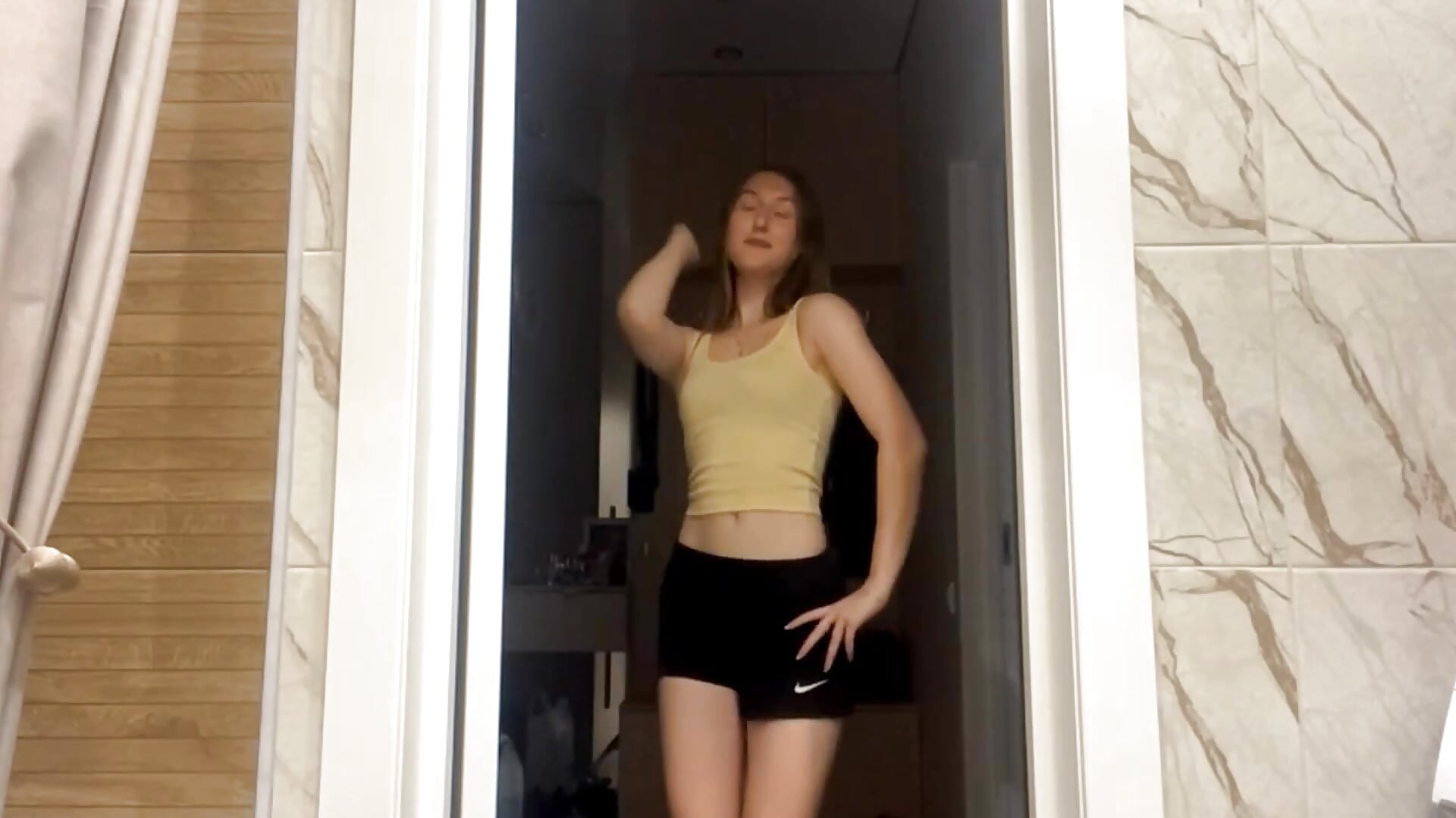 My first dance😁 - video by GainfulCoil cam model