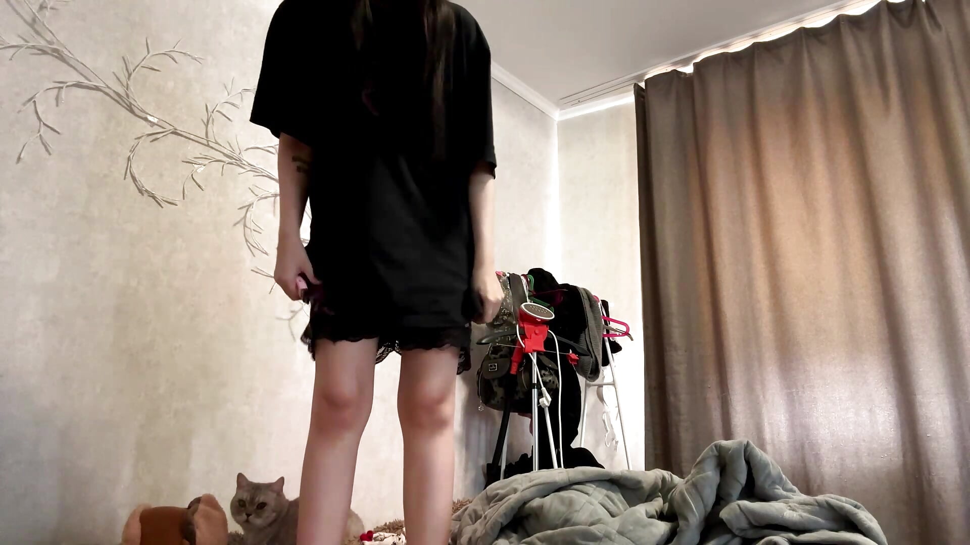 tattoo - clip cu AlidaPensick model videochat