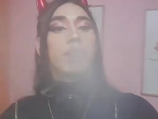 sexy smoke - video by _my_little_star_ cam model