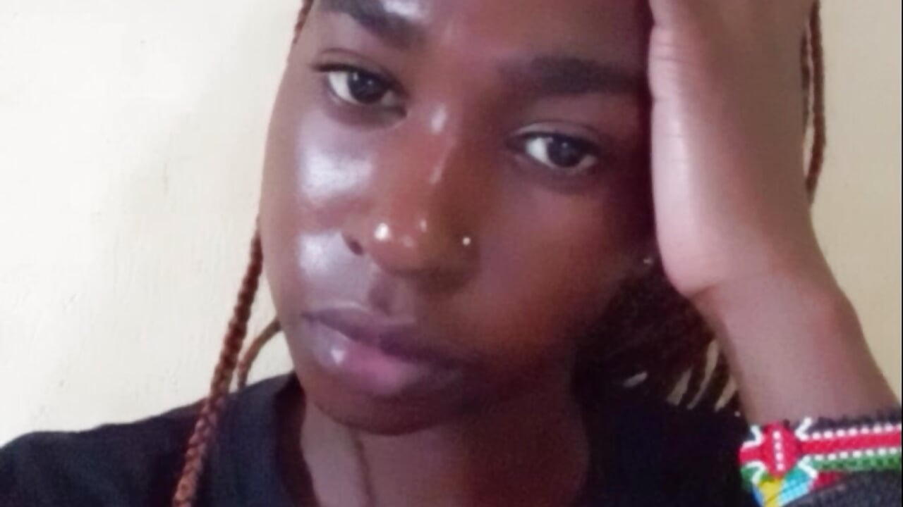 Shy girl