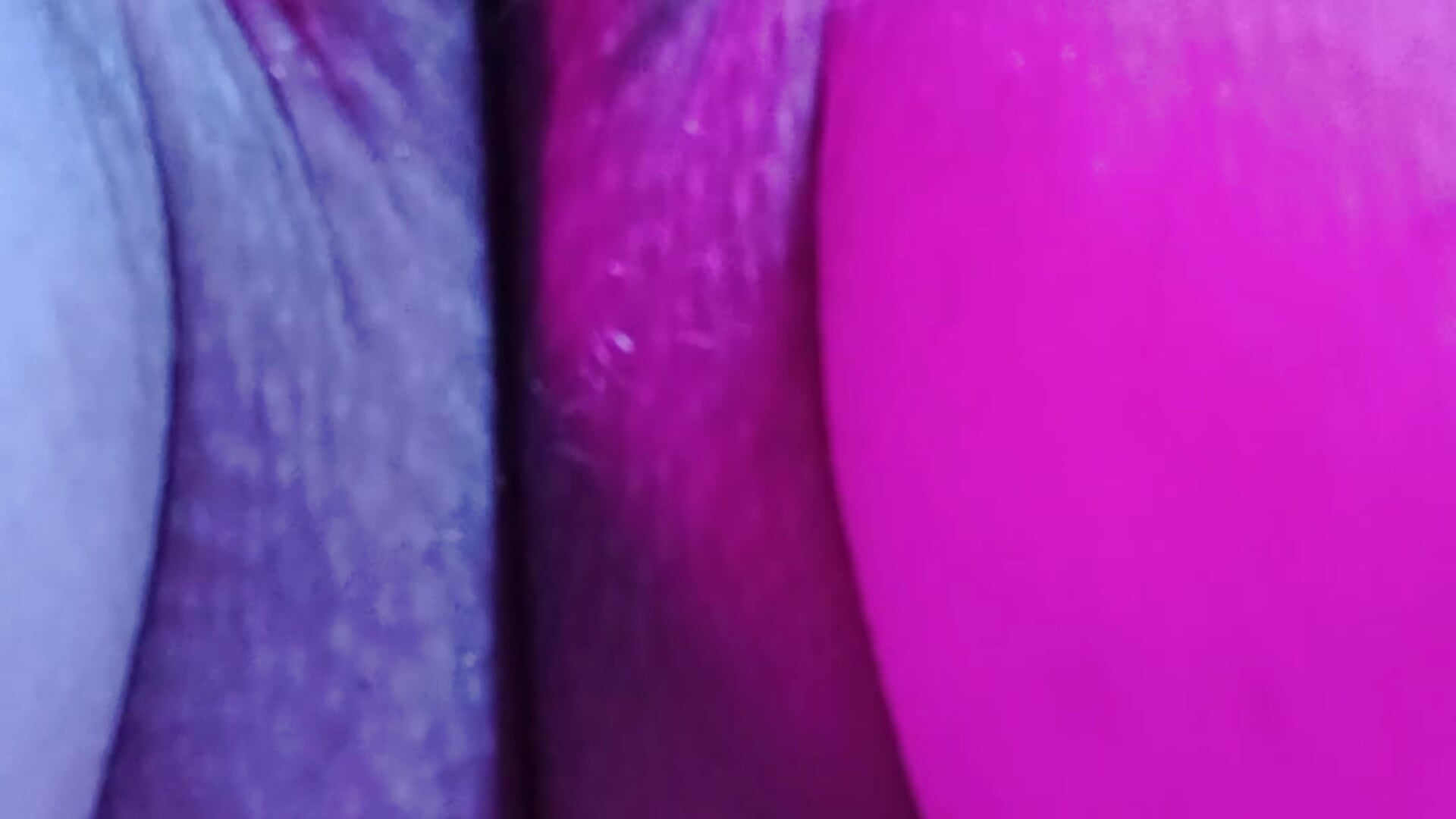 You're under me while I play sensually with my big clit