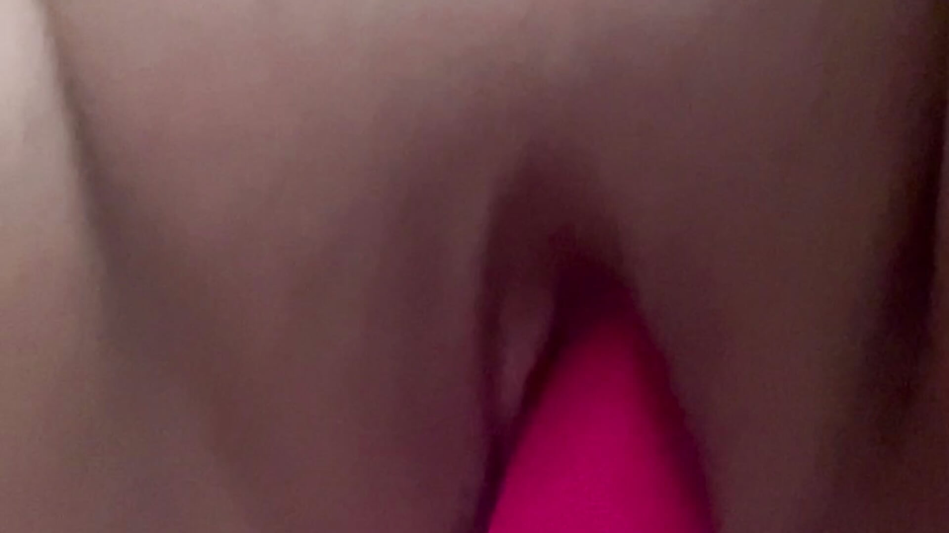 Tits out, toy inside pussy